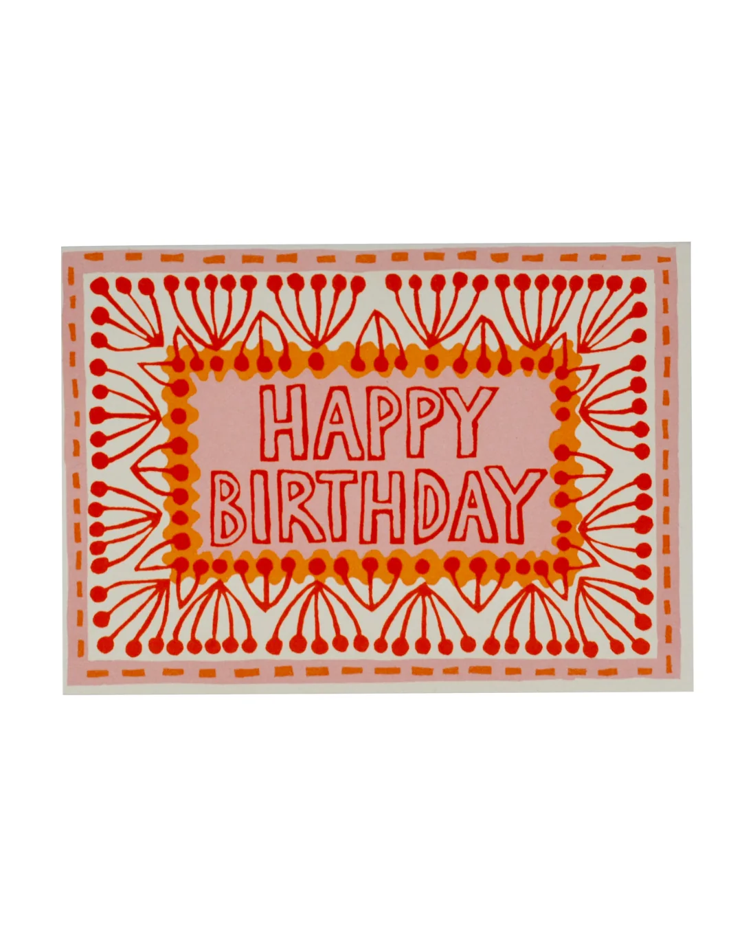 Cambridge Imprint - Happy Birthday Neon Card