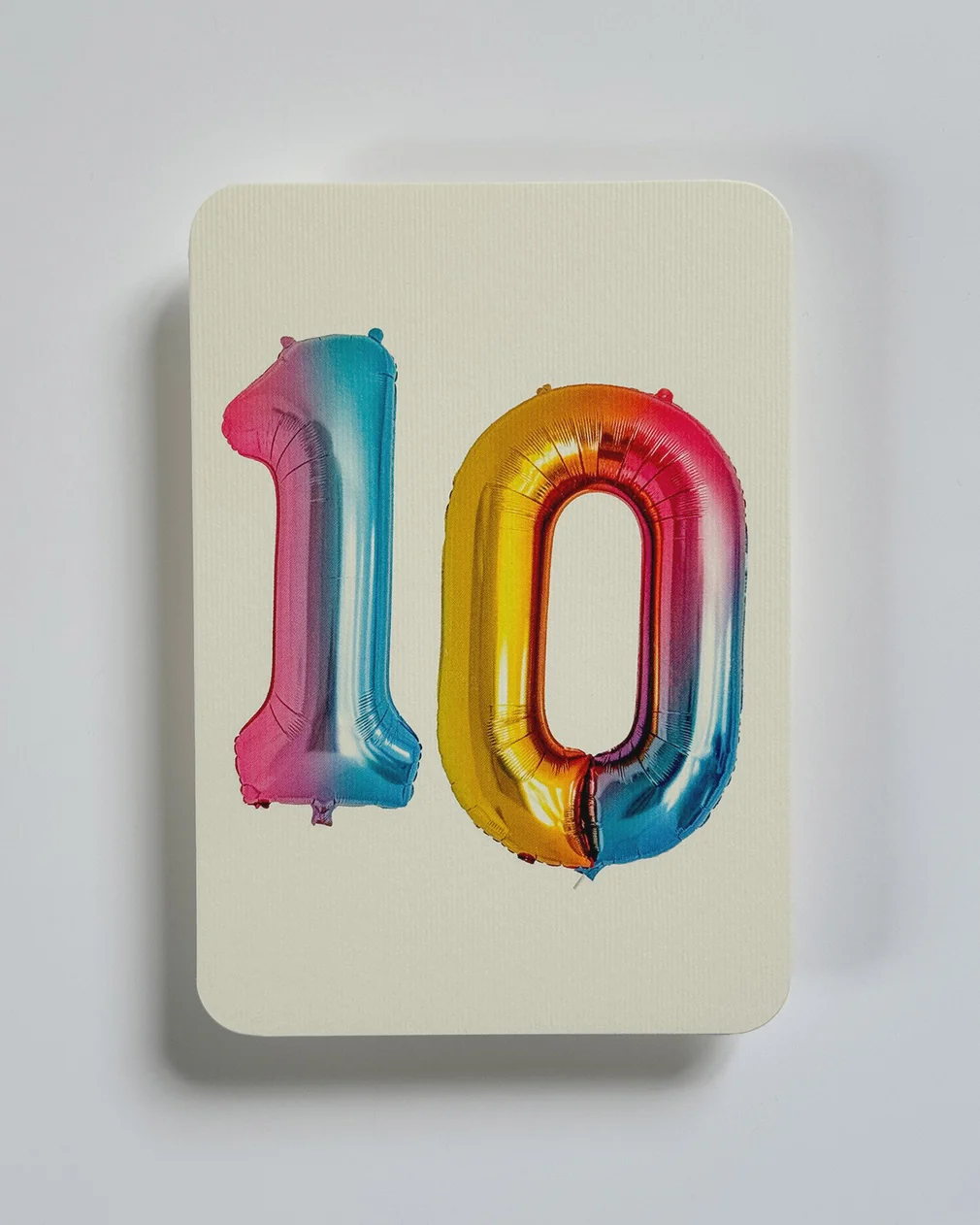 Canonbury Press - Birthday Balloon No.10 Greeting Card