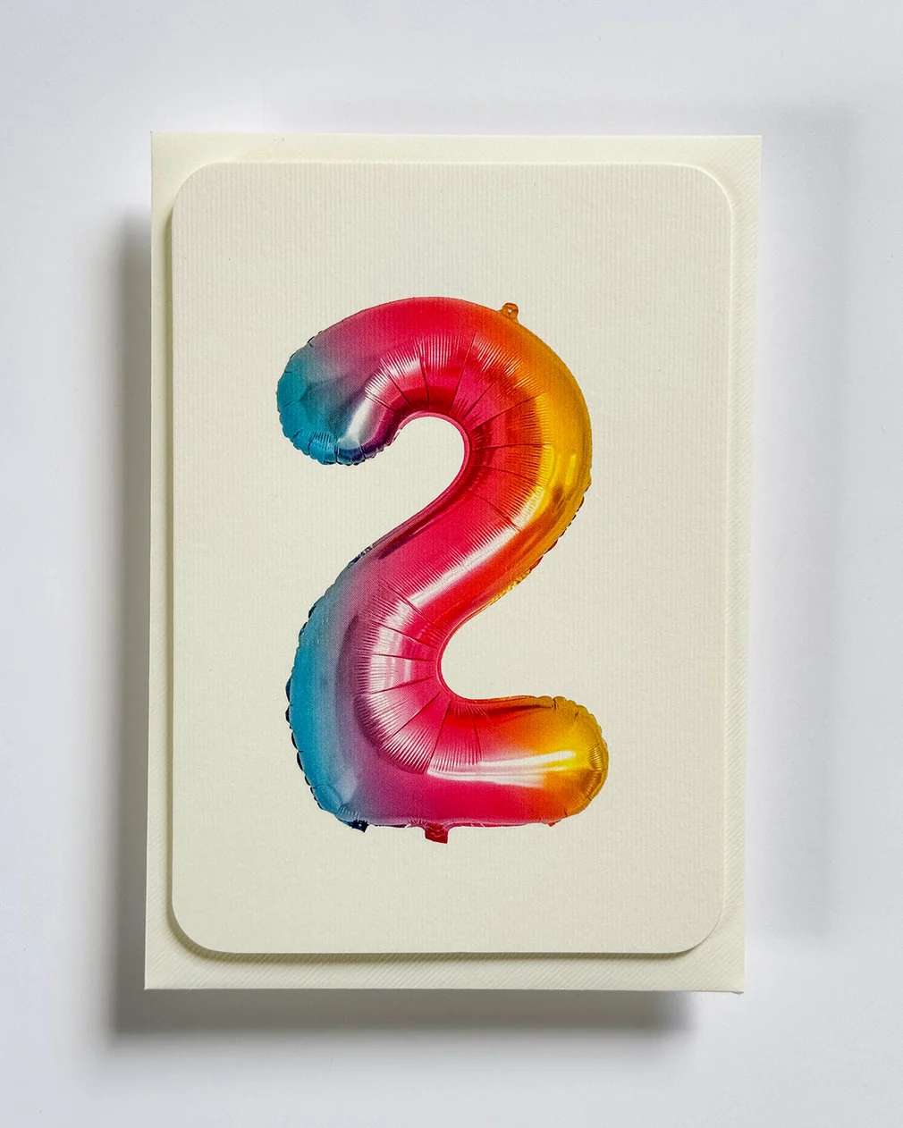 Canonbury Press - Birthday Balloon No.2 Greeting Card - Image 3
