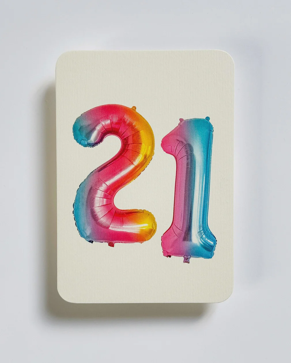 Canonbury Press - Birthday Balloon No.21 Greeting Card
