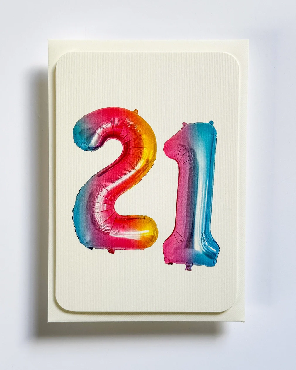 Canonbury Press - Birthday Balloon No.21 Greeting Card - Image 3