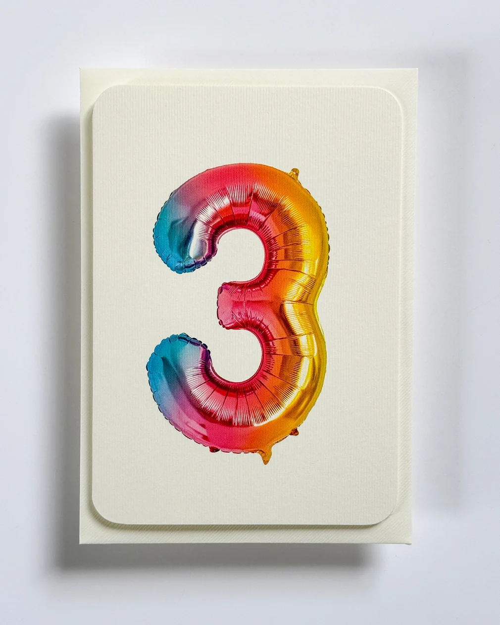 Canonbury Press - Birthday Balloon No.3 Greeting Card - Image 3