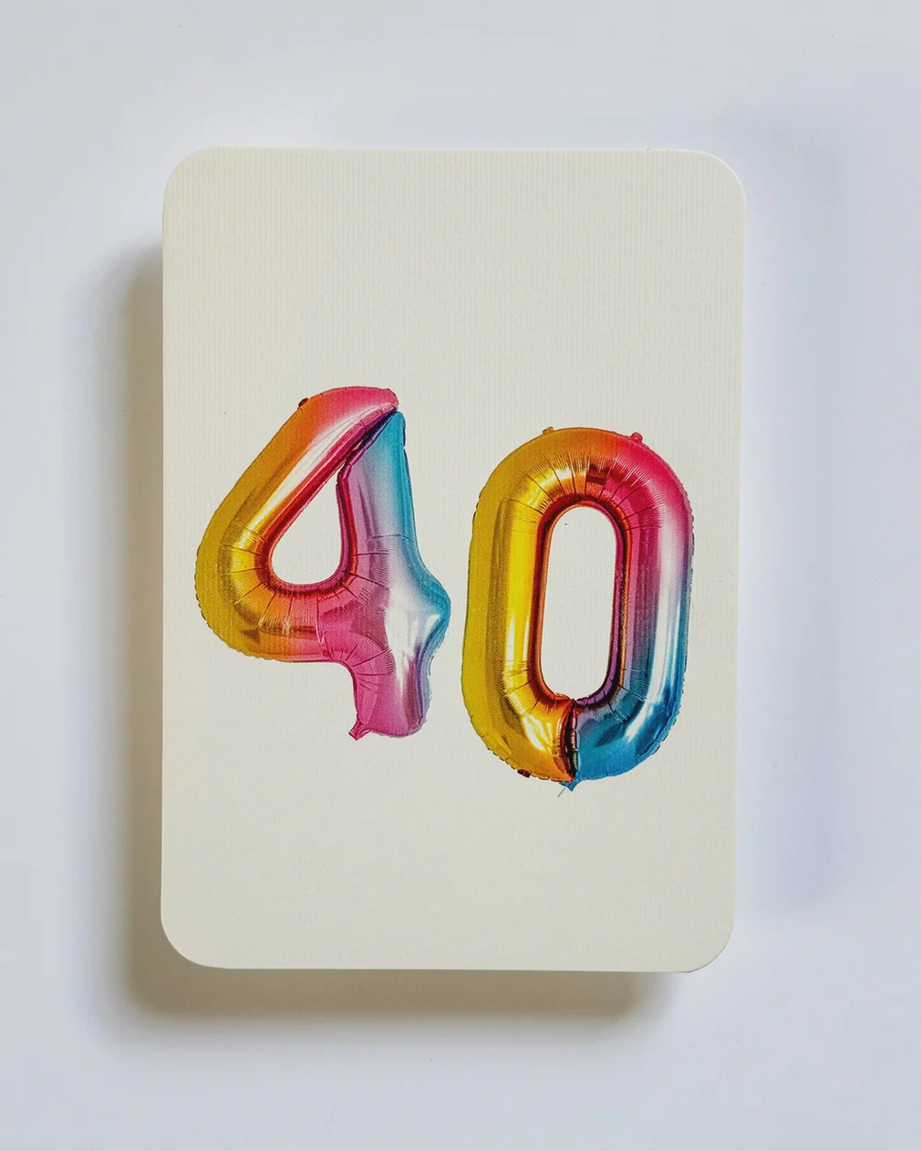 Canonbury Press - Birthday Balloon No.40 Greeting Card