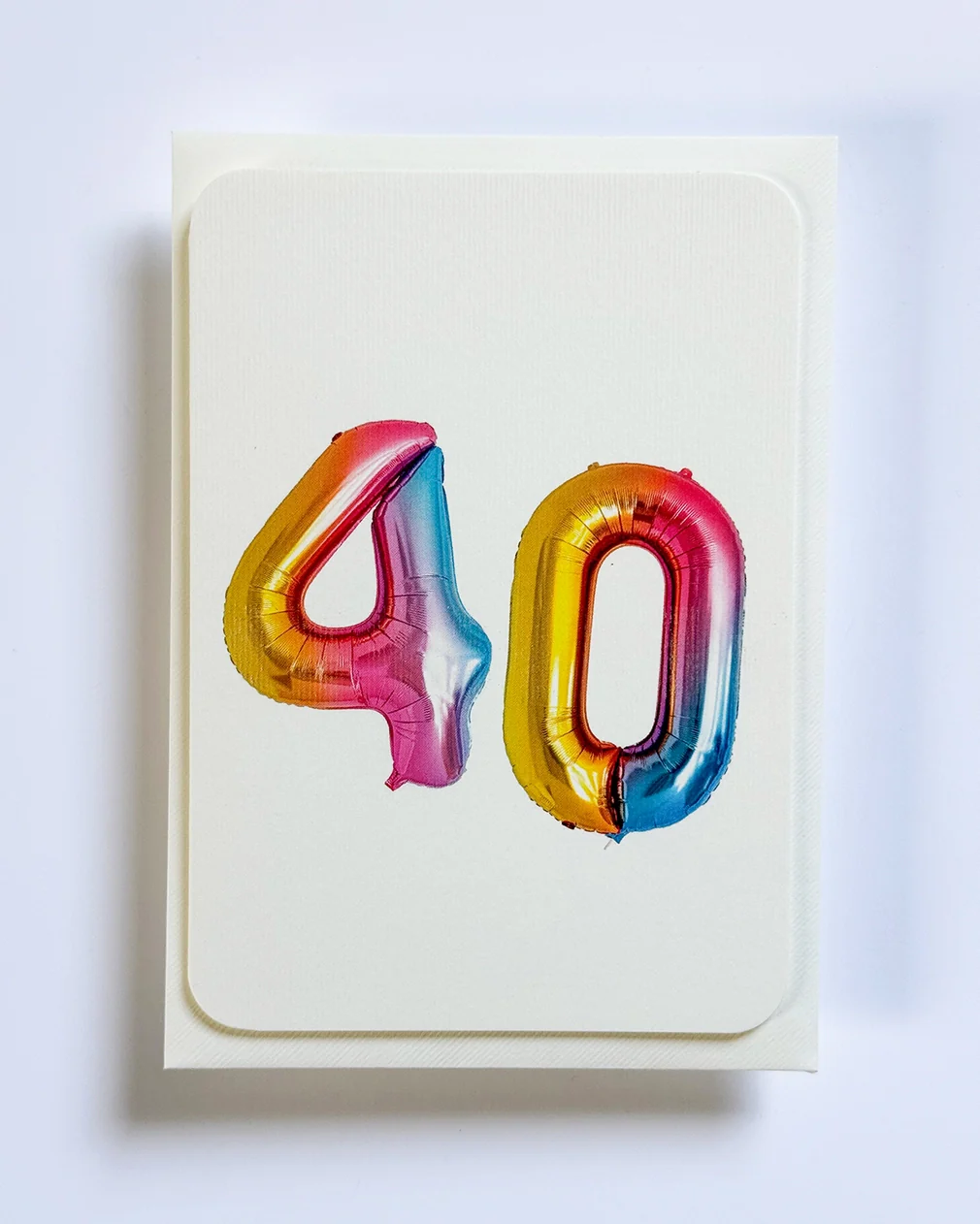 Canonbury Press - Birthday Balloon No.40 Greeting Card - Image 3