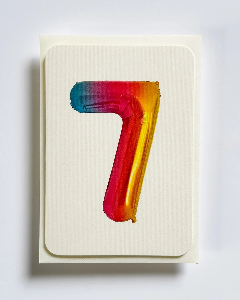 Canonbury Press - Birthday Balloon No.7 Greeting Card - Image 2