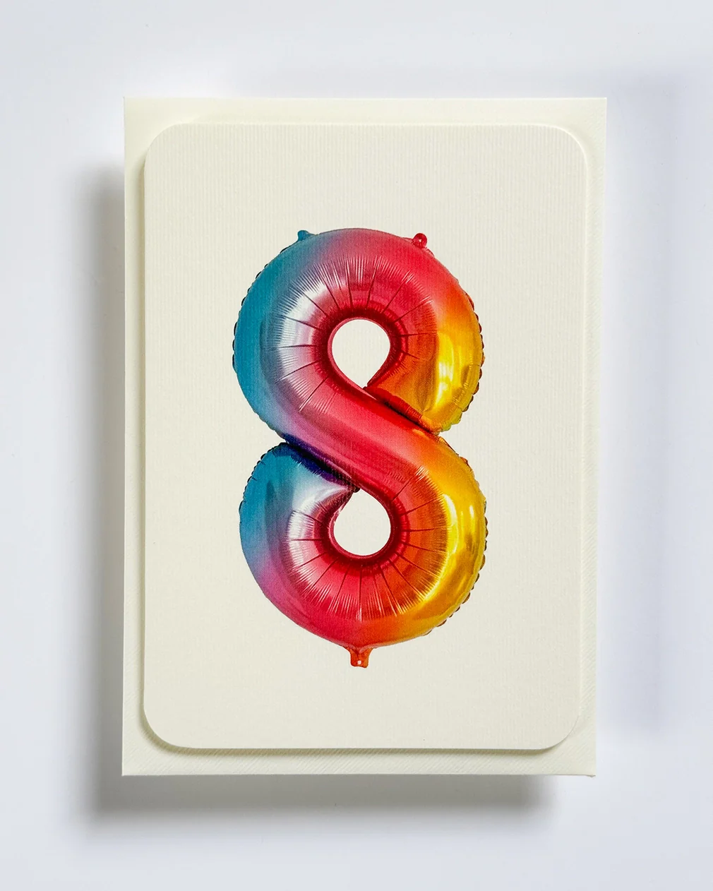 Canonbury Press - Birthday Balloon No.8 Greeting Card - Image 3