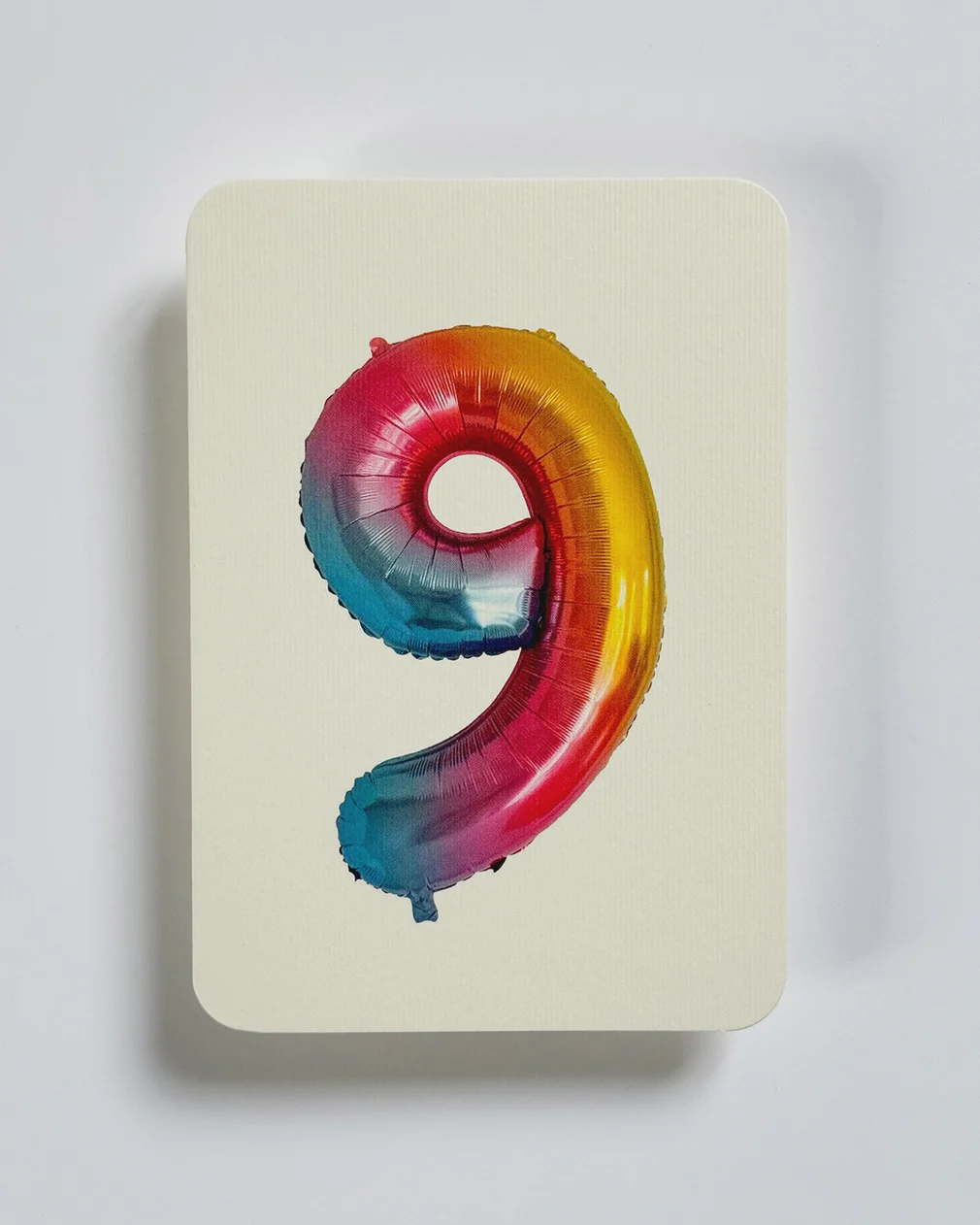 Canonbury Press - Birthday Balloon No.9 Greeting Card