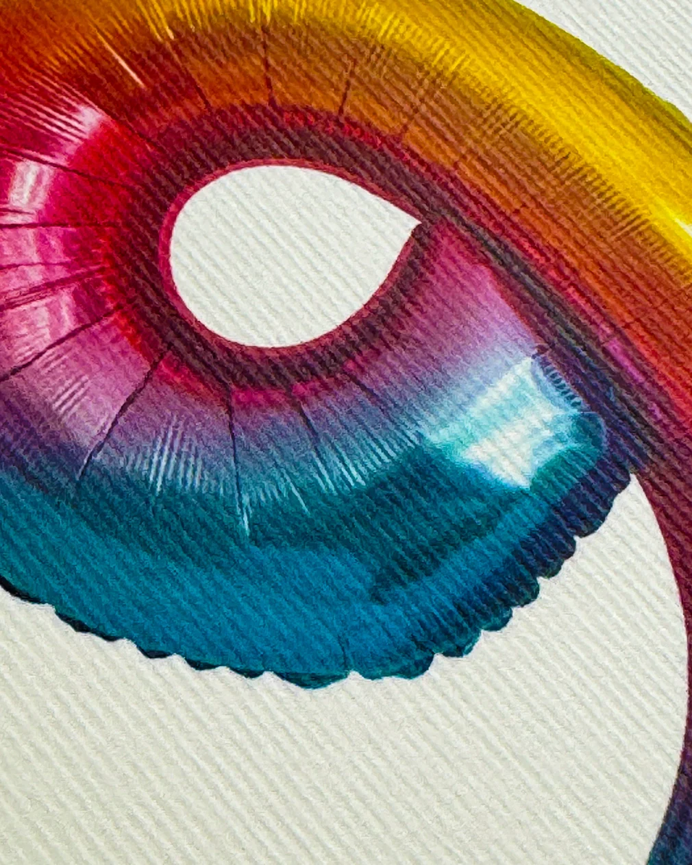 Canonbury Press - Birthday Balloon No.9 Greeting Card - Image 2