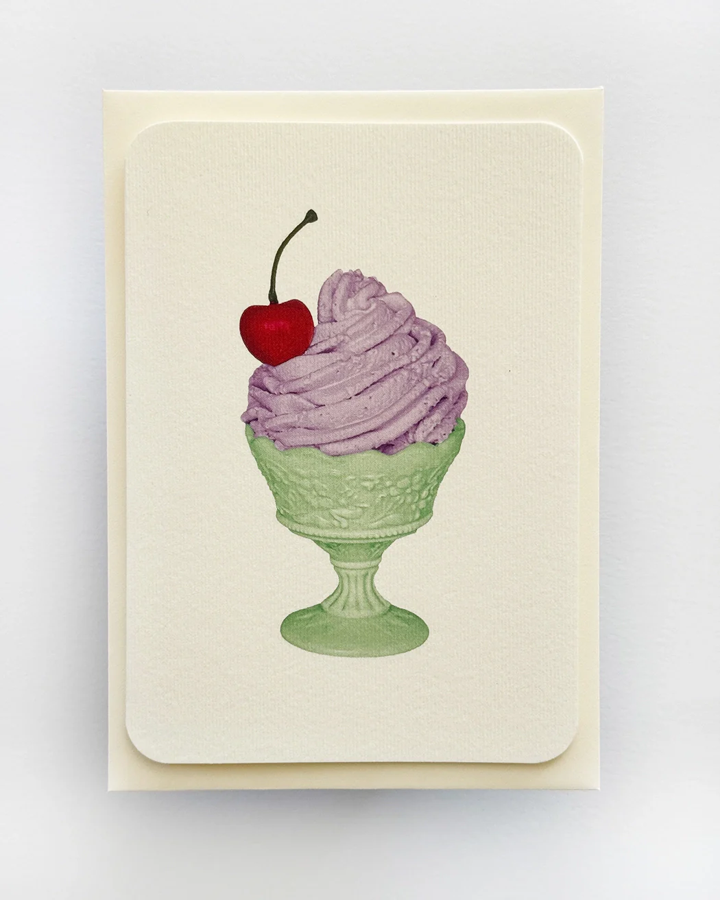 Canonbury Press - Lavender Chantilly Cream Greeting Card - Image 3