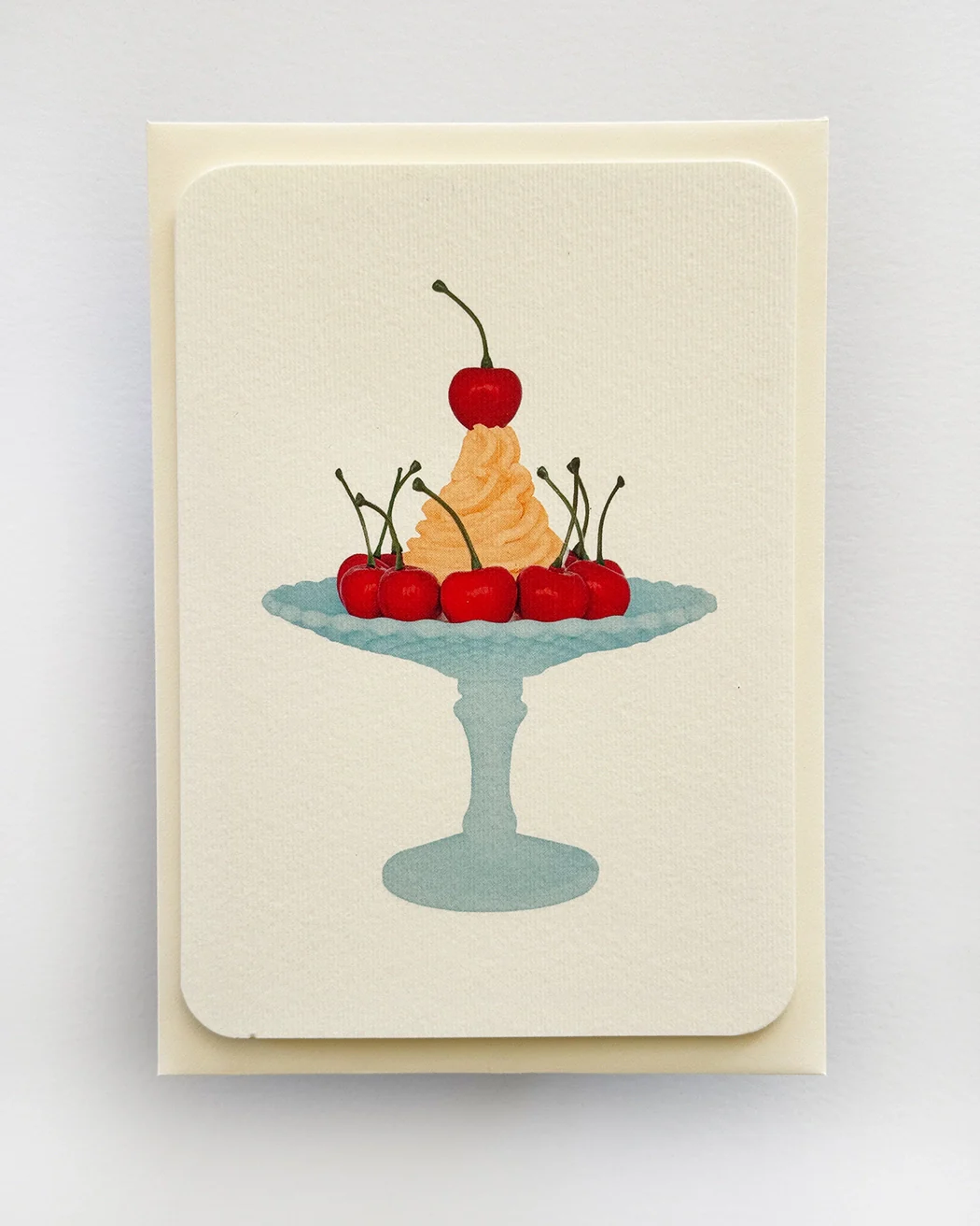 Canonbury Press - Mandarin Chantilly Cream Greeting Card - Image 4