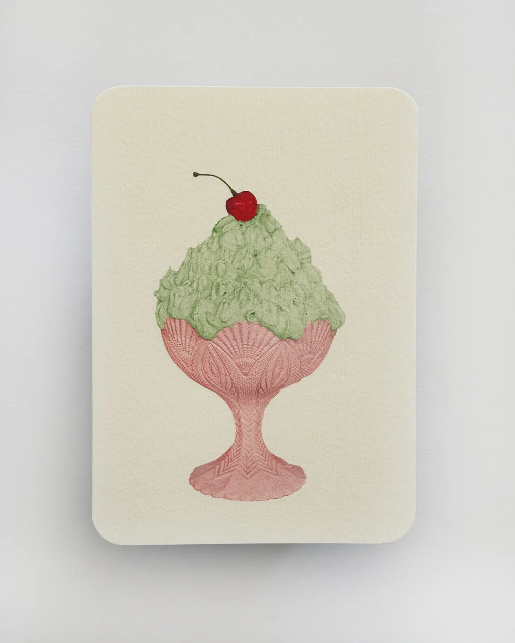 Canonbury Press - Pistachio Chantilly Cream Greeting Card
