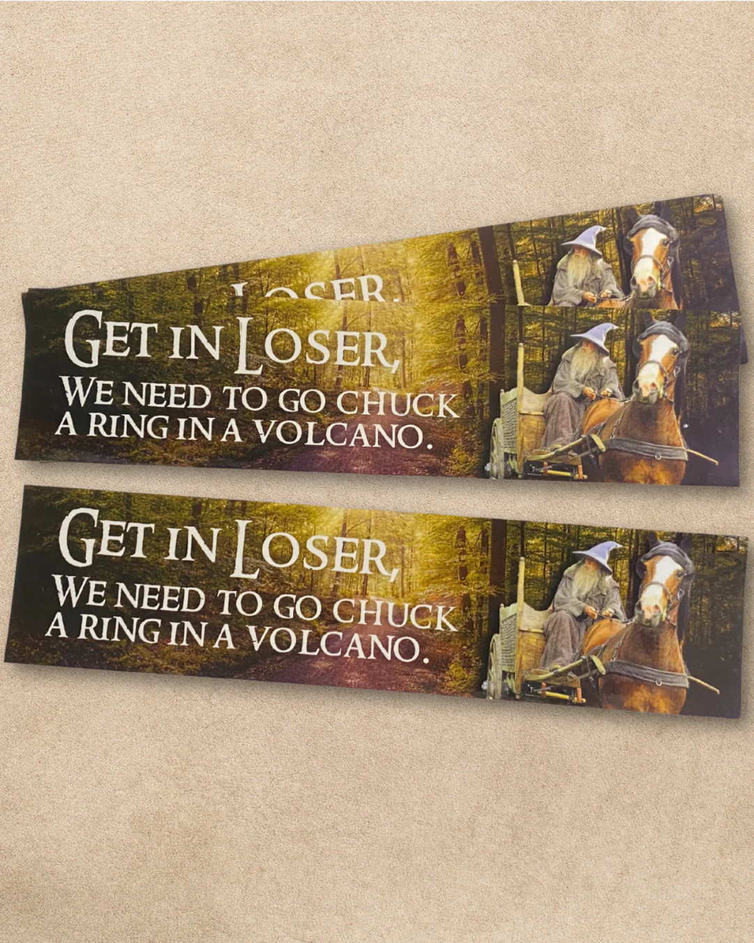 Carla Adams - LOTR Bumper Sticker