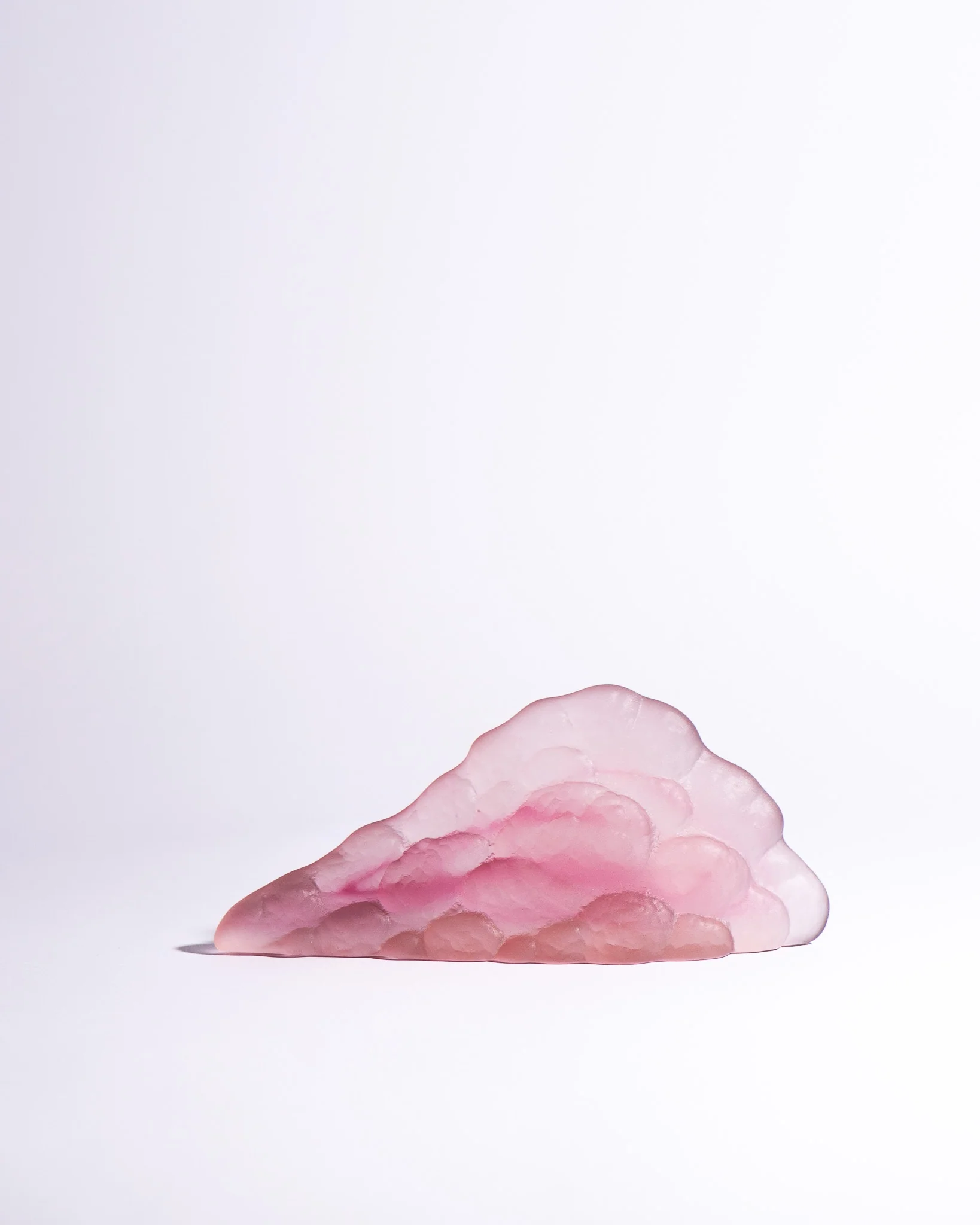 Caslake and Pedler - Medium Glass Cloud - Pink