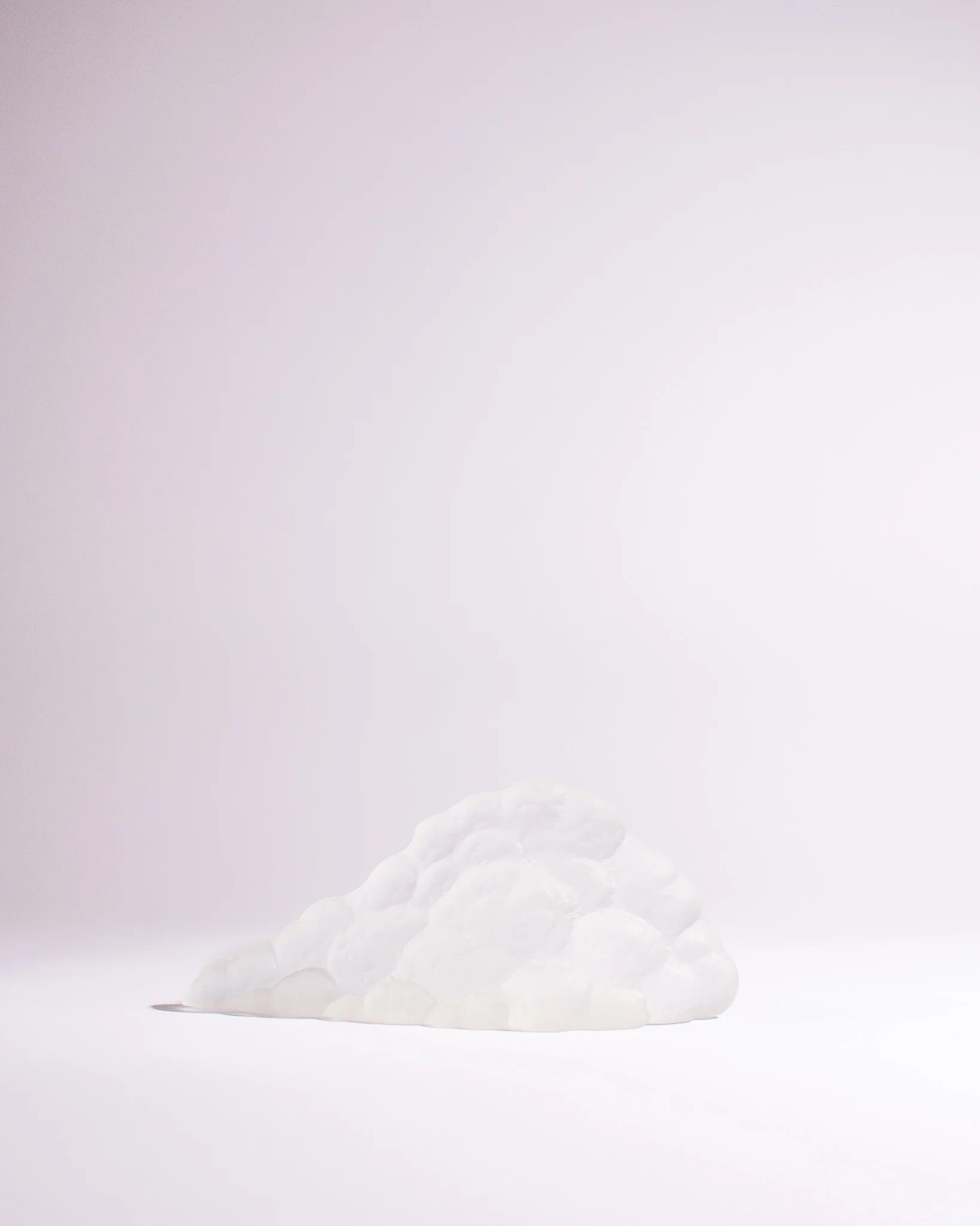 Caslake and Pedler - Medium Glass Cloud - White
