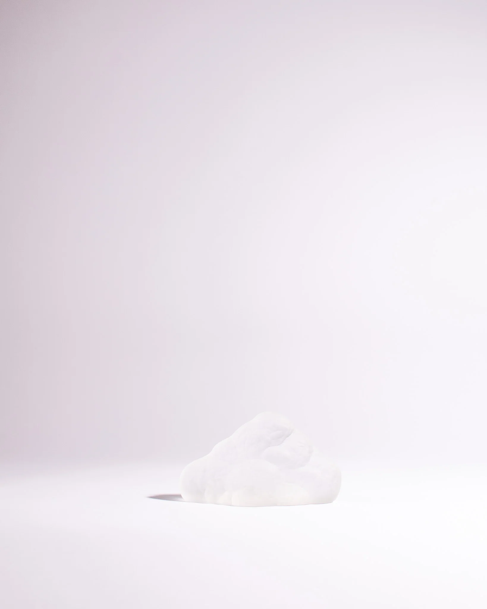 Caslake and Pedler - Small Glass Cloud - White