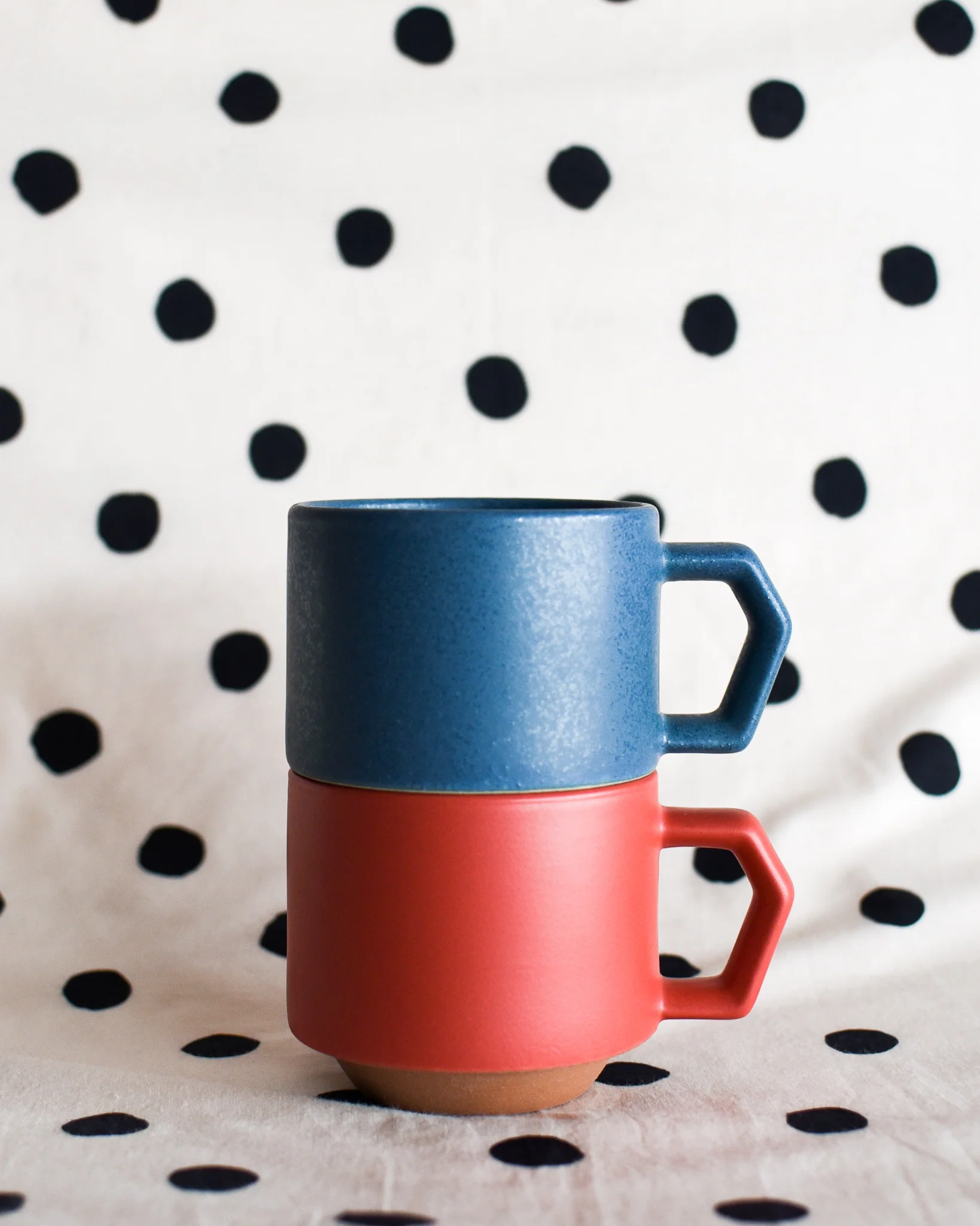 Chips Japan Stackable Mug - Matte Sand Blue - Image 2