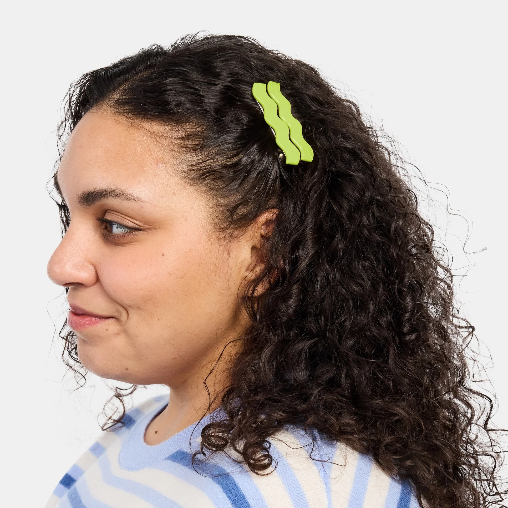 Chunks - Allie Clips in Lime - Image 3