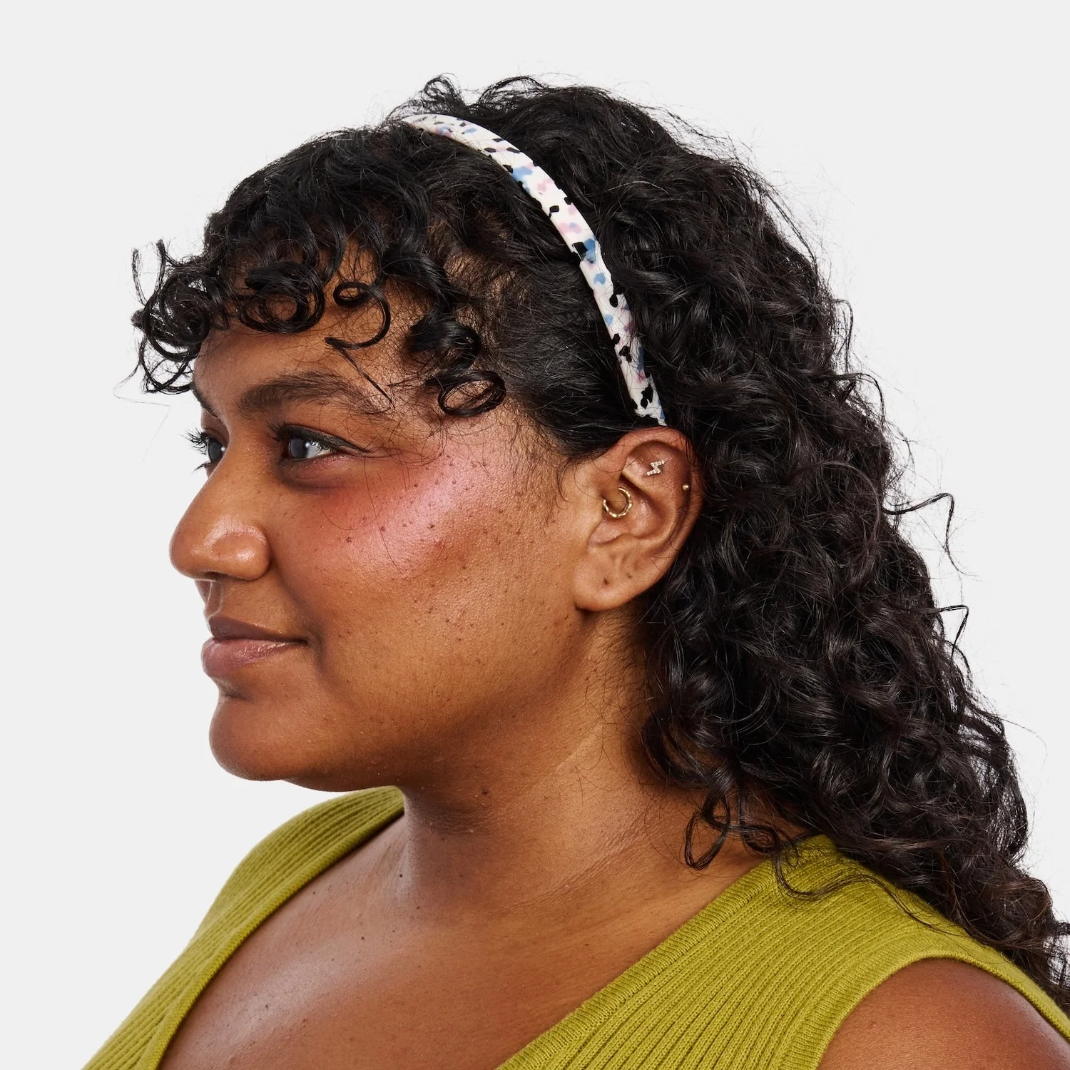 Chunks - Classic Headband in Terrazzo - Image 2