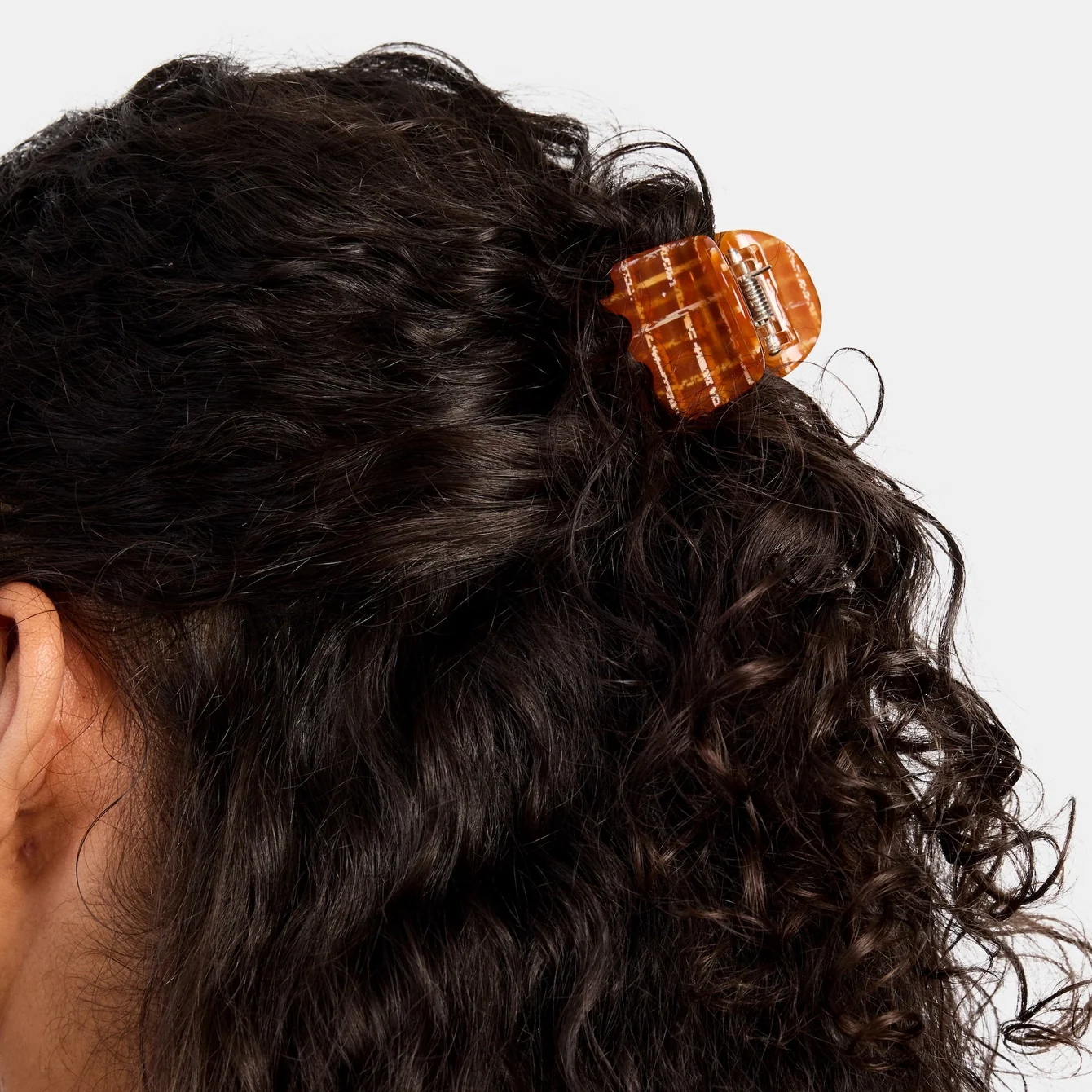 Chunks - Midi Ursa Claw - Caramel Plaid - Image 4