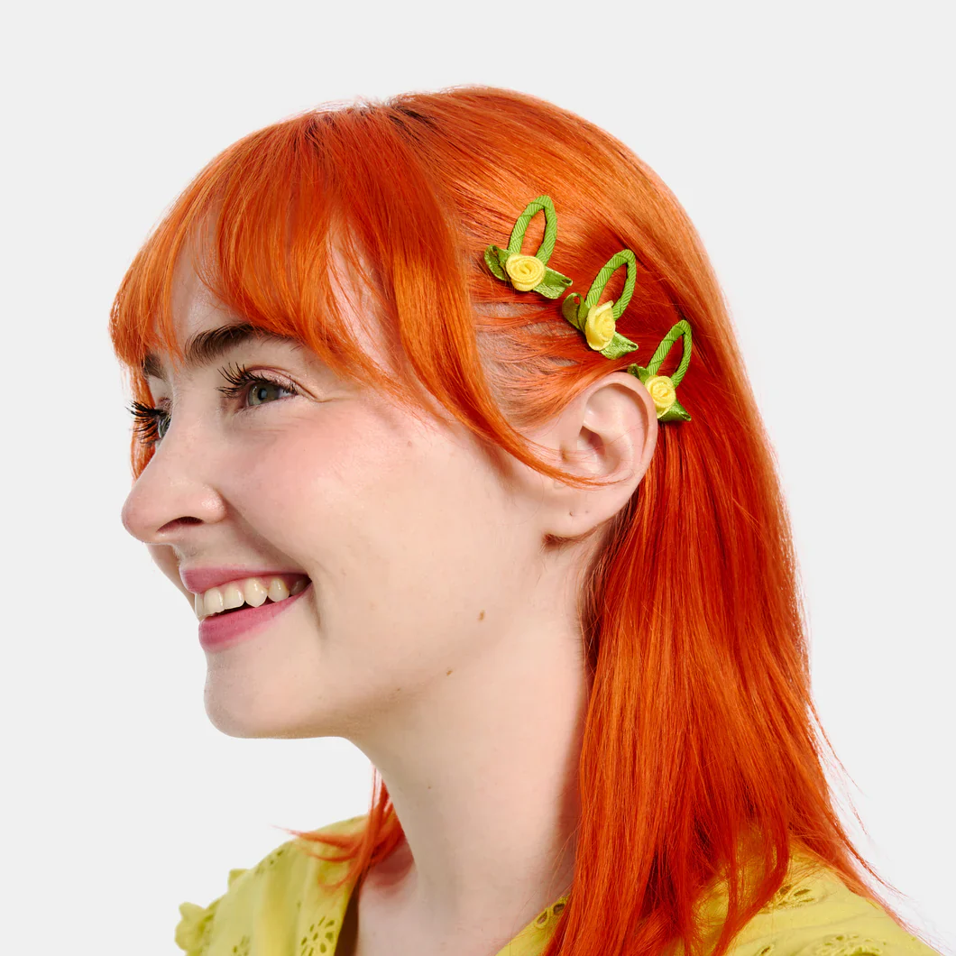 Chunks - Rosette Snap Clips in Yellow - Image 4