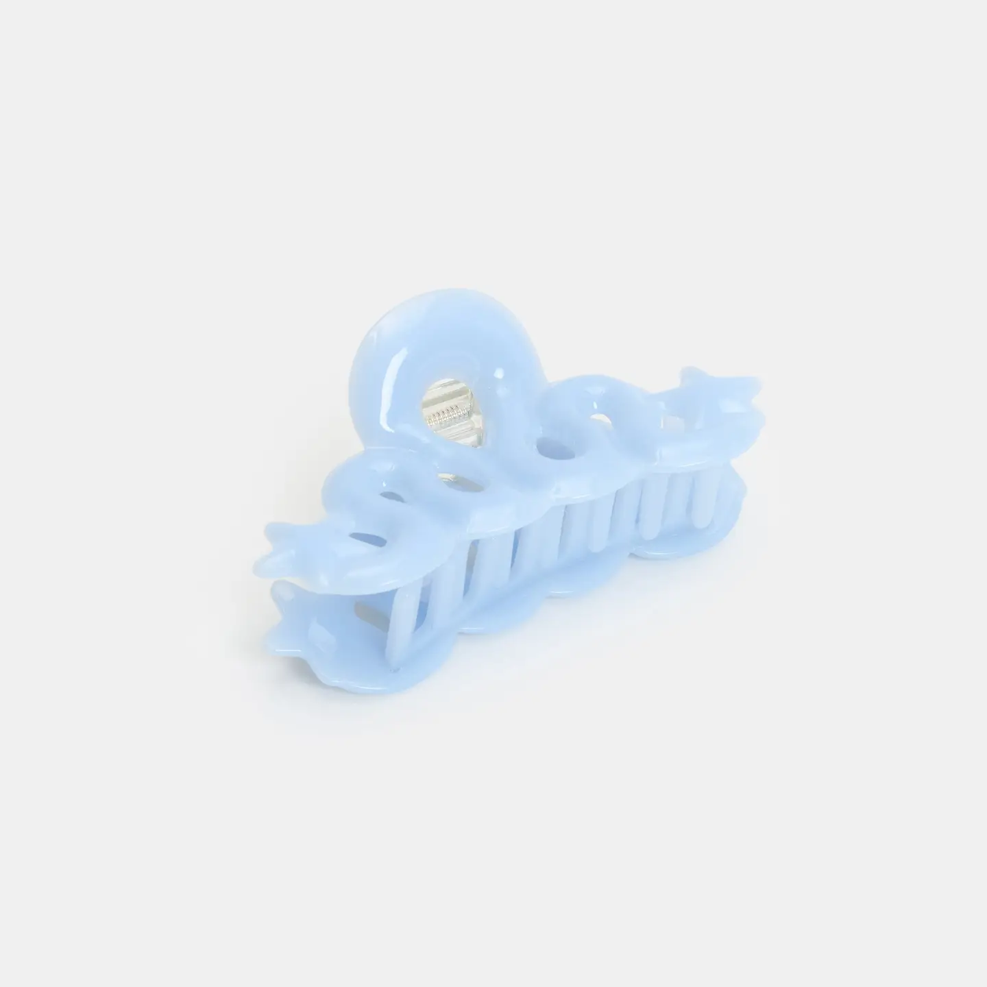 Chunks - Small Star Loop Claw in Baby Blue - Image 3