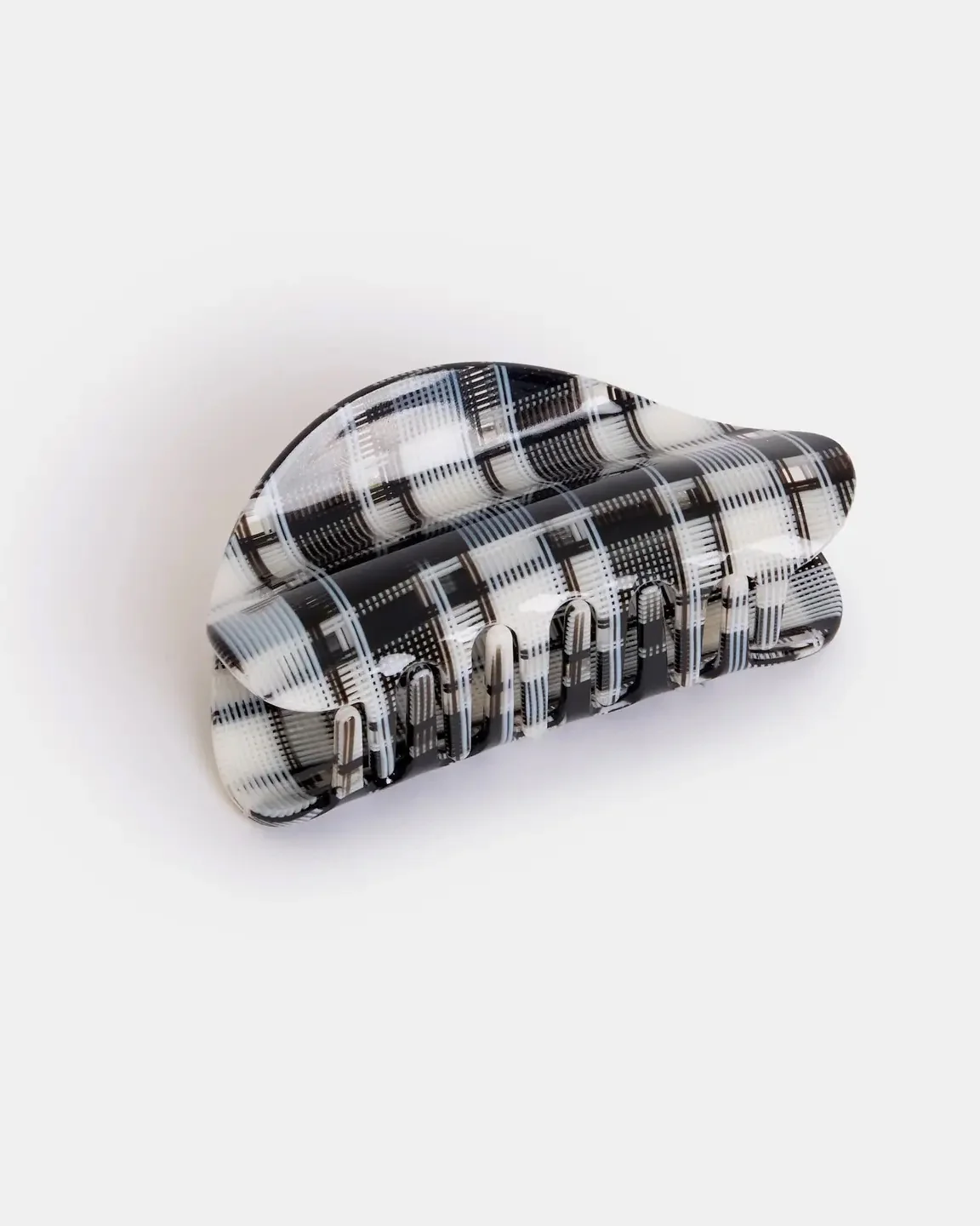 Chunks - Suki Claw - Black + White Plaid