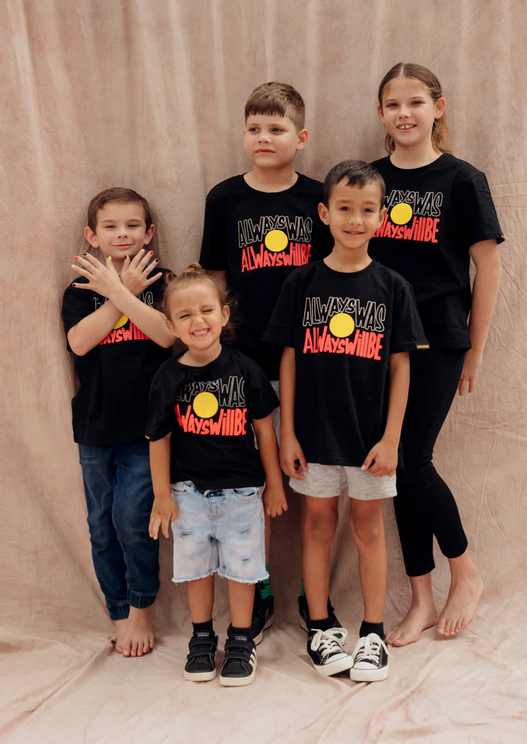 Clothing the Gaps - Kids  'Always Was, Always Will Be' Black Tee - Image 3