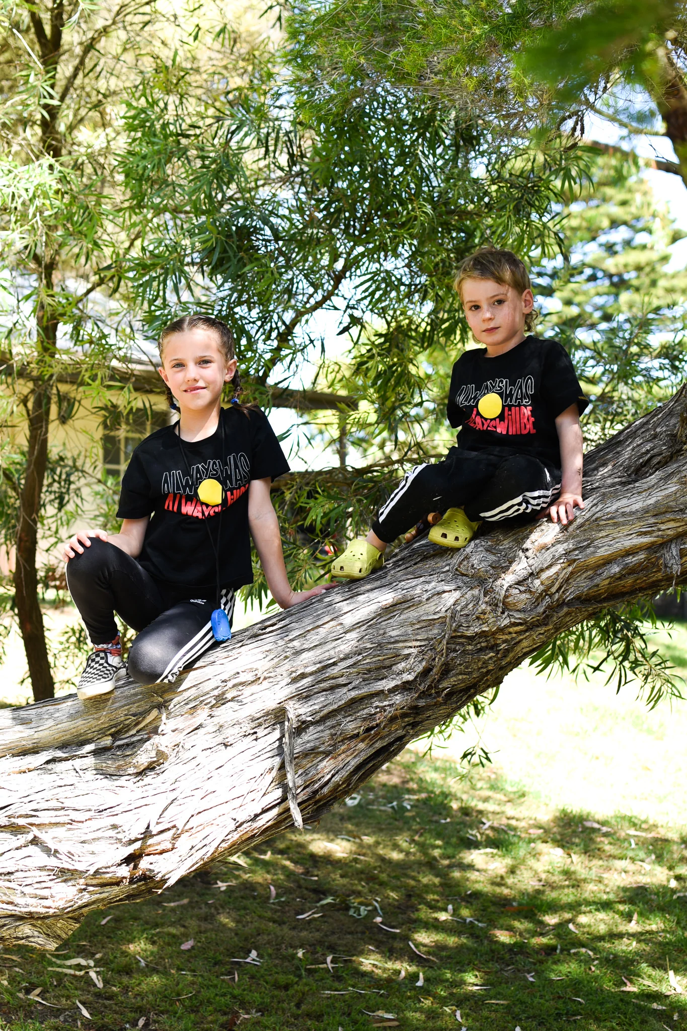 Clothing the Gaps - Kids  'Always Was, Always Will Be' Black Tee - Image 4