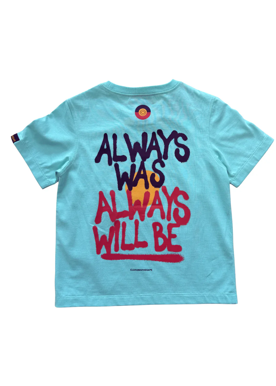 Clothing the Gaps - Kids Resistance Tee - Aqua - Image 2