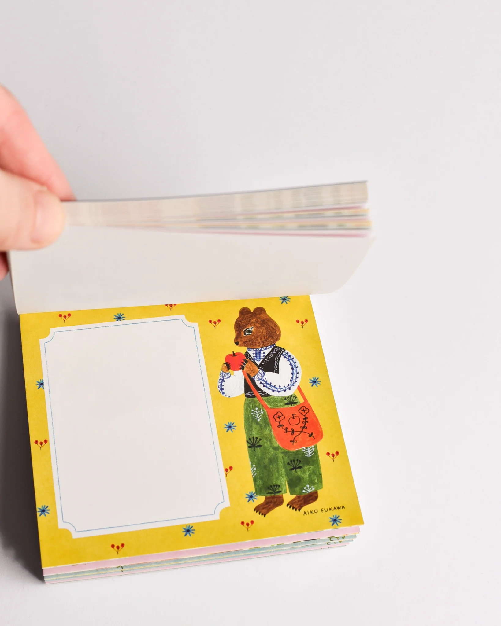 Cozyca - Flower and Animals Memo Pad - Aiko Fukawa - Image 2
