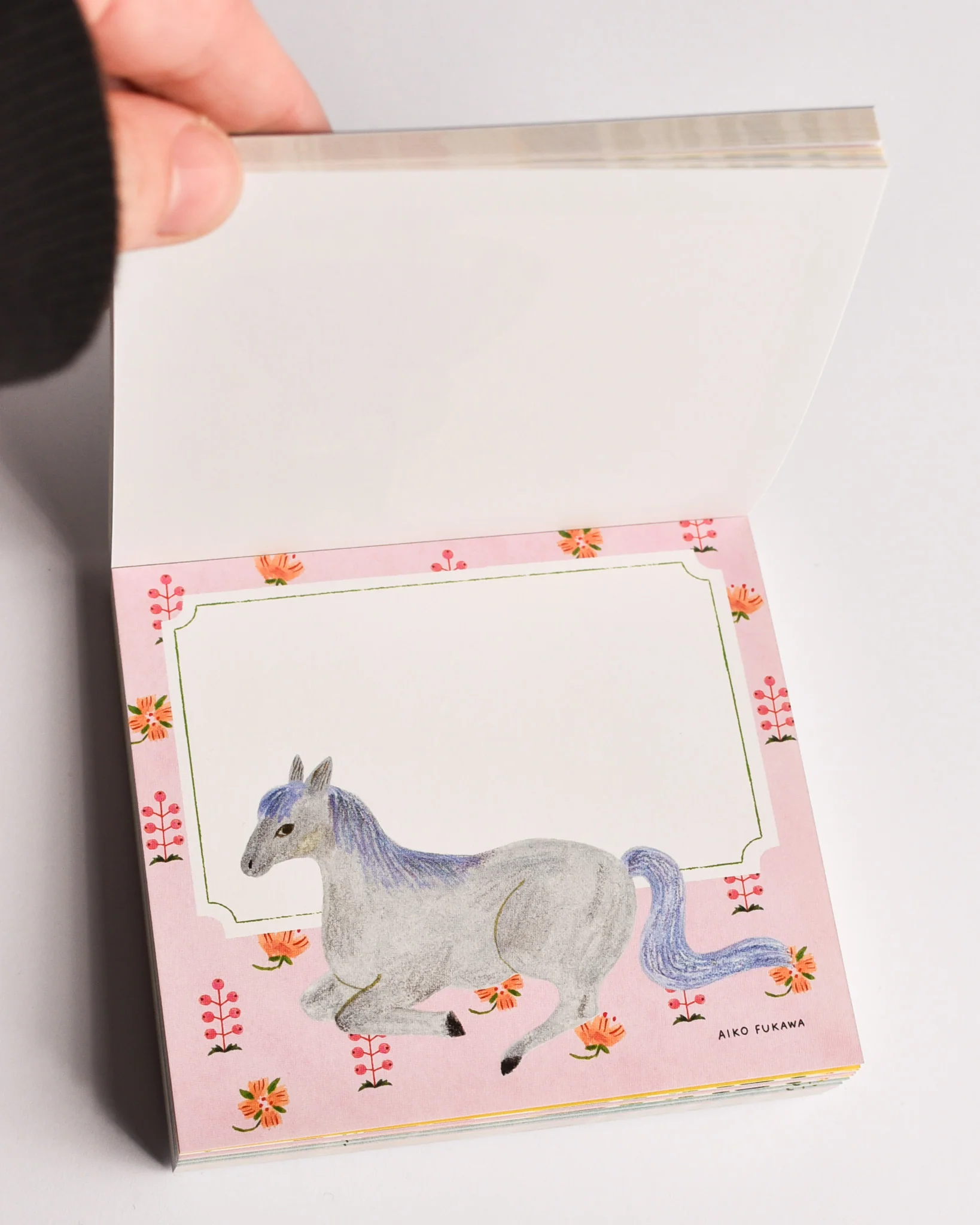 Cozyca - Flower and Animals Memo Pad - Aiko Fukawa - Image 3