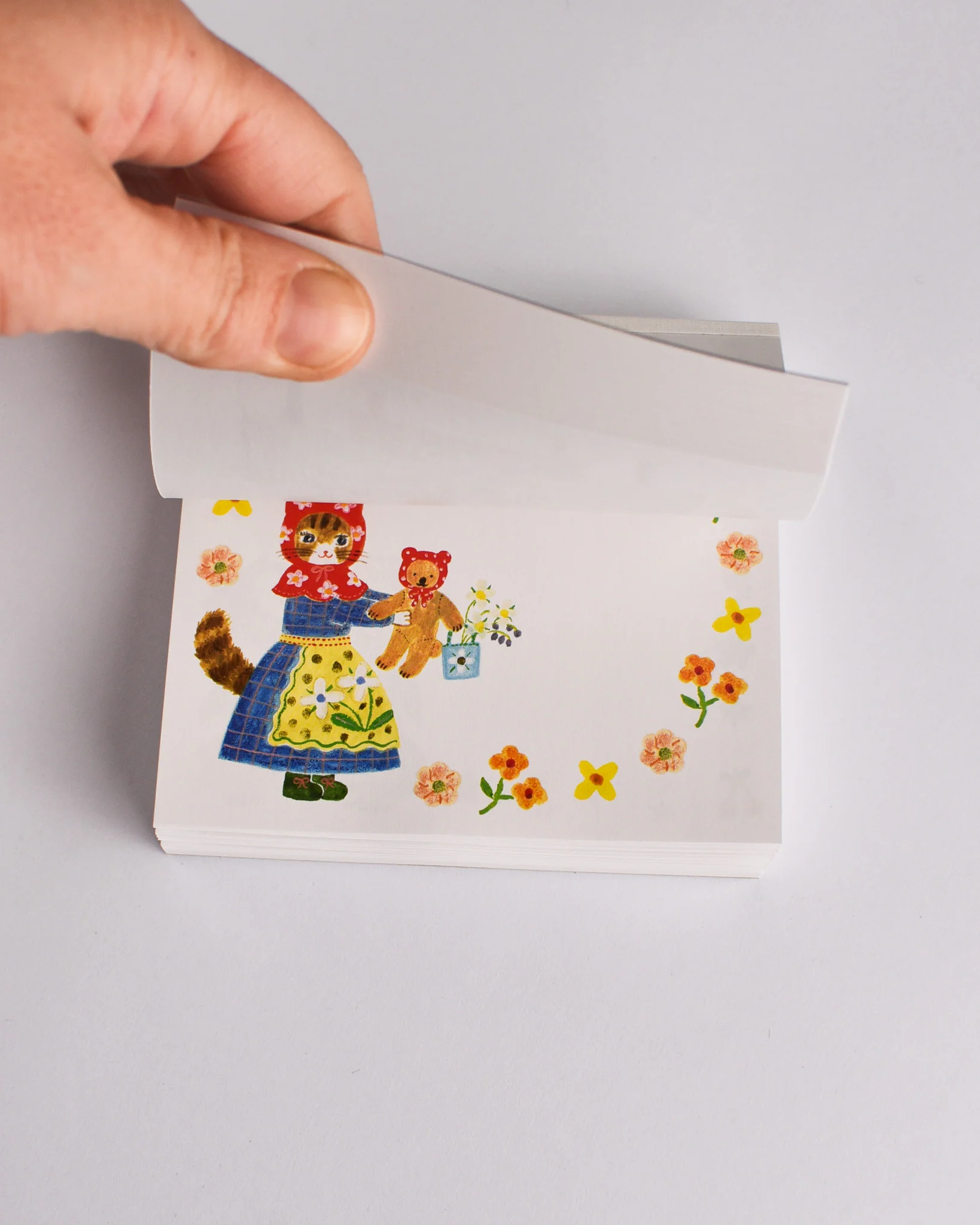 Cozyca - Little Fluffy Friends Memo Pad - Aiko Fukawa - Image 3
