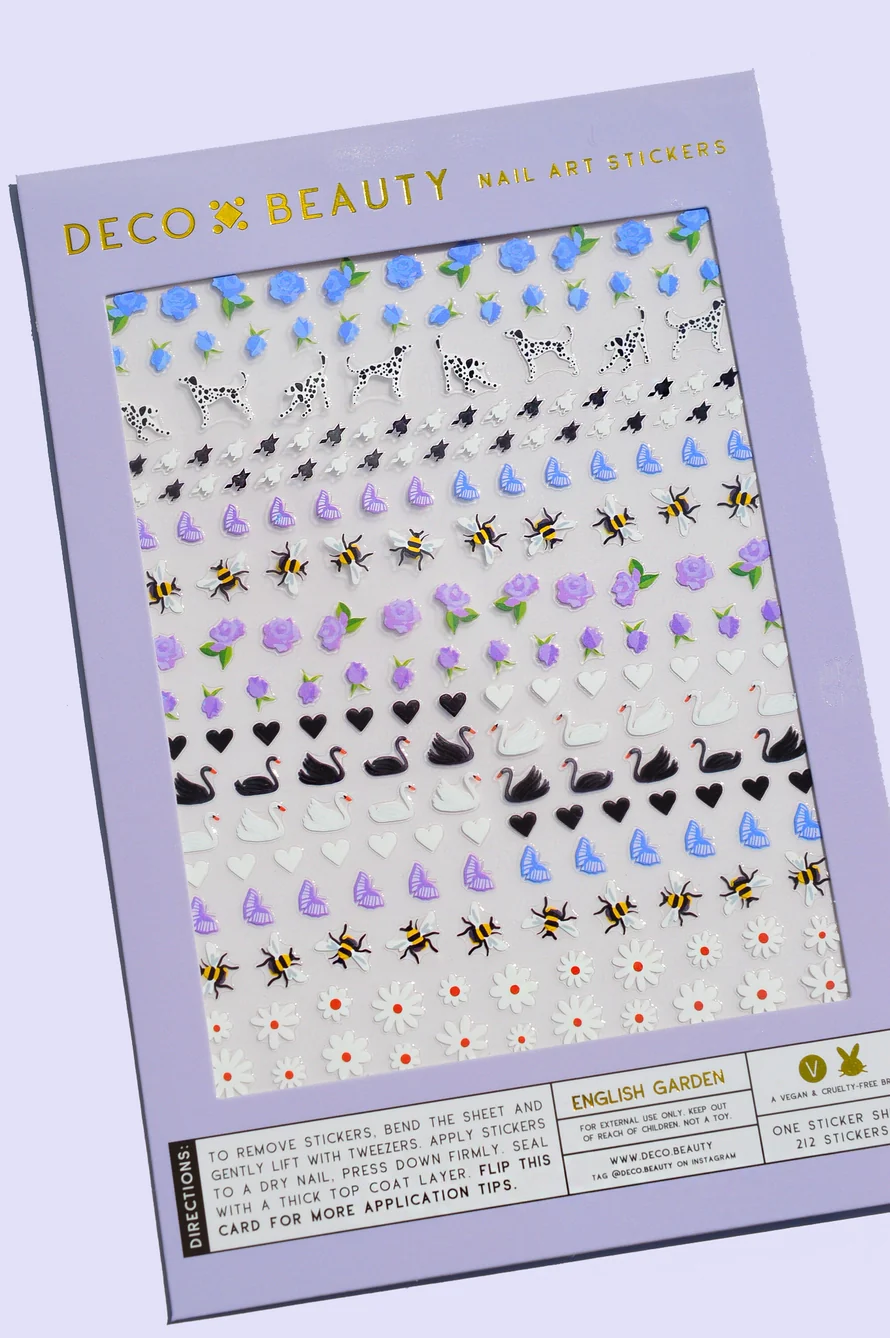 Deco Beauty - Nail Art Stickers - English Garden - Image 2