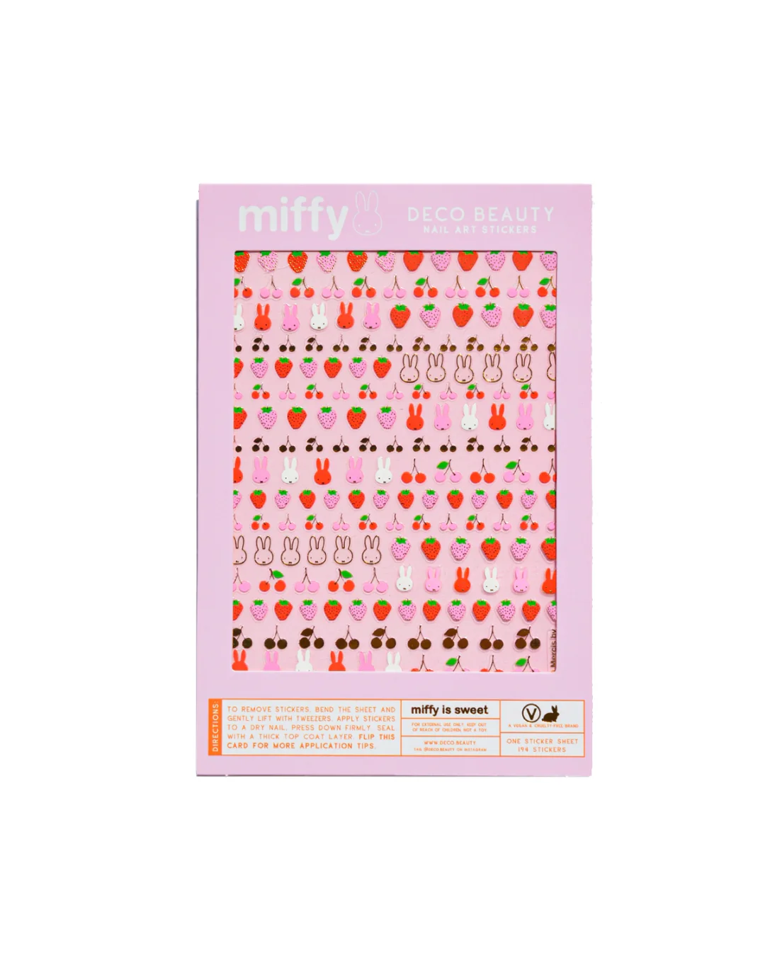 Deco Beauty - Nail Art Stickers - Miffy Is Sweet