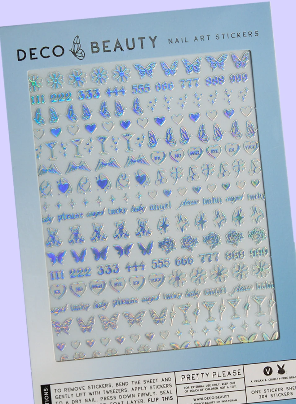 Deco Beauty - Nail Art Stickers - Pretty Please - Image 2