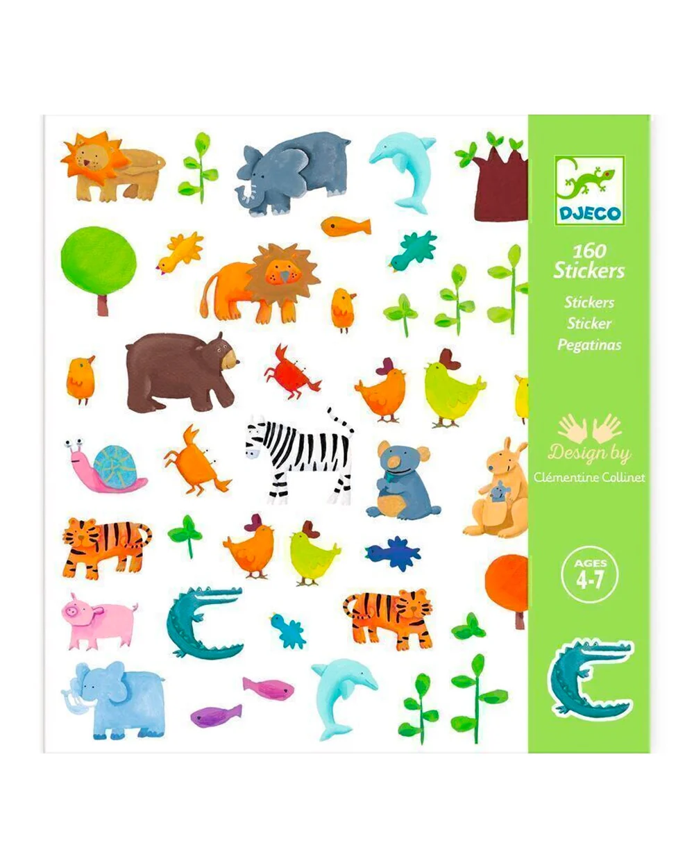 Djeco - Animal Stickers