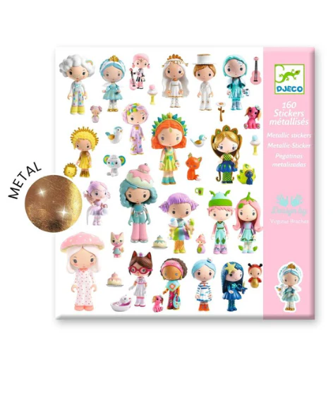 Djeco - Metallic Stickers - Tinyly - Image 3