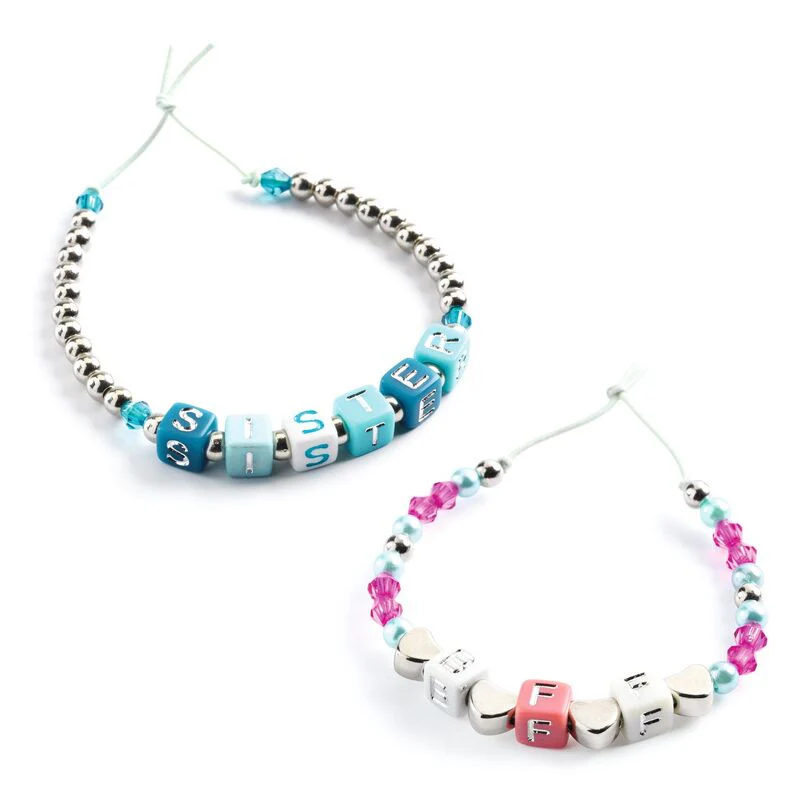 Djeco - Silver Alphabet Beading Set - Image 3