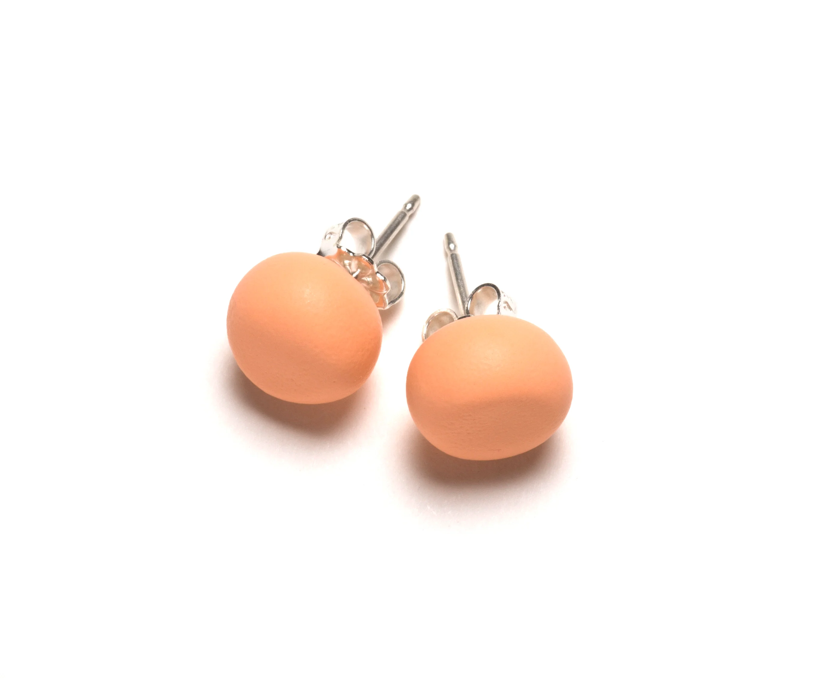 Emily Green - Apricot Stud Earrings - Image 2