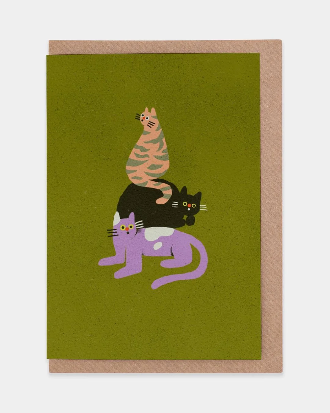 Evermade - Suprise Cats Greetings Card