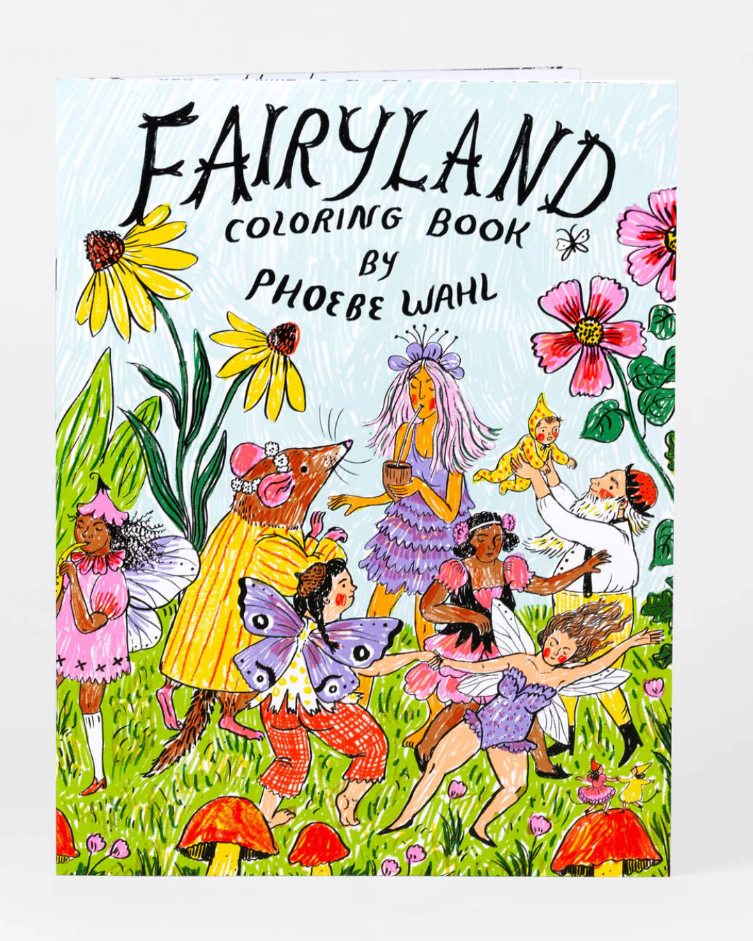 Fairyland  Colouring Book by Phoebe Wahl