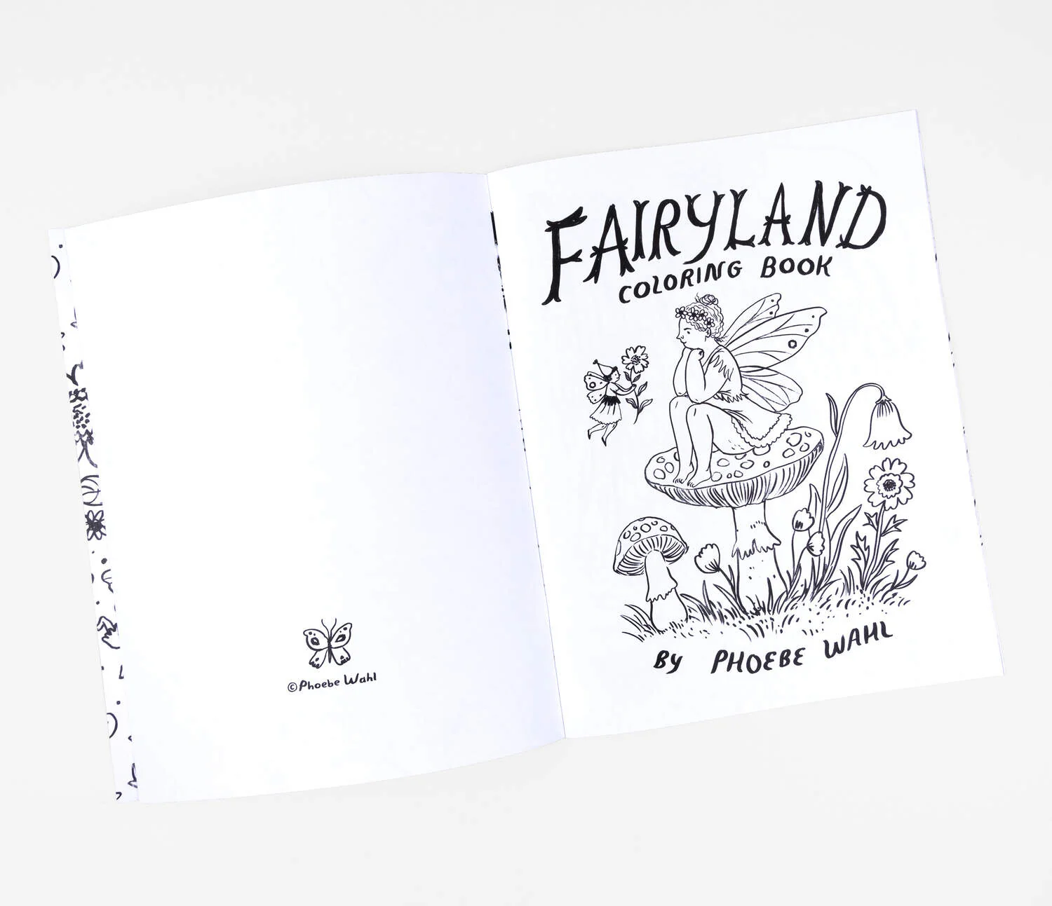 Fairyland  Colouring Book by Phoebe Wahl - Image 3