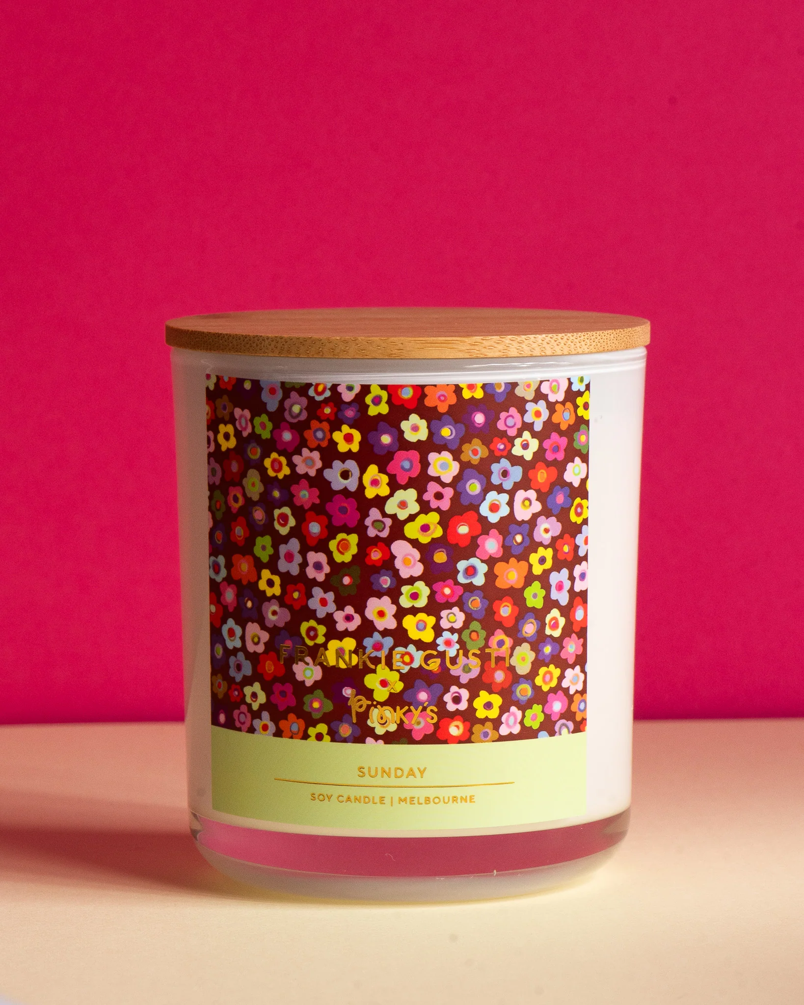 Frankie Gusti x Pinky's - Sunday Candle - Image 3