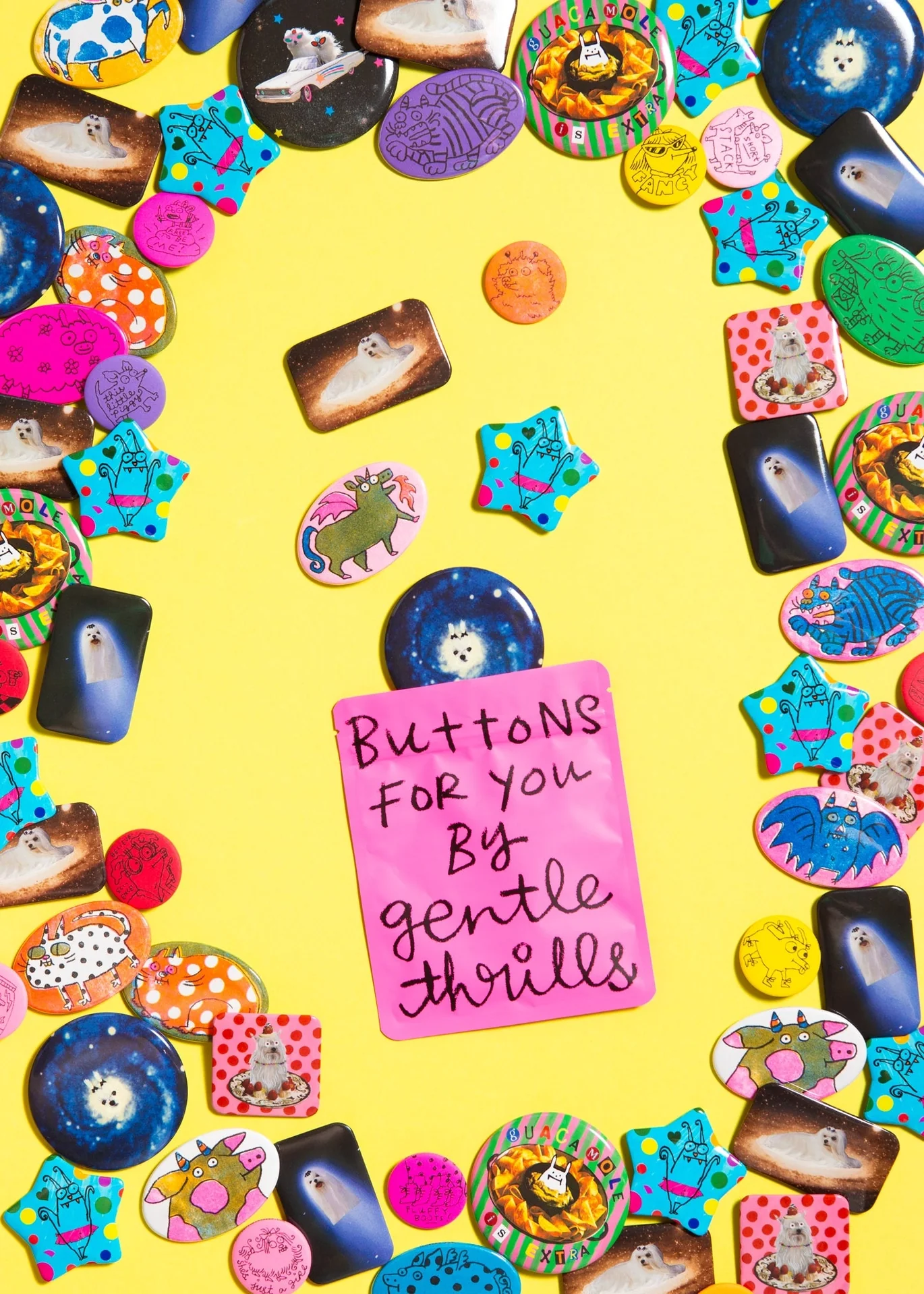 Gentle Thrills - Chaos Mode Button Bag - Image 2