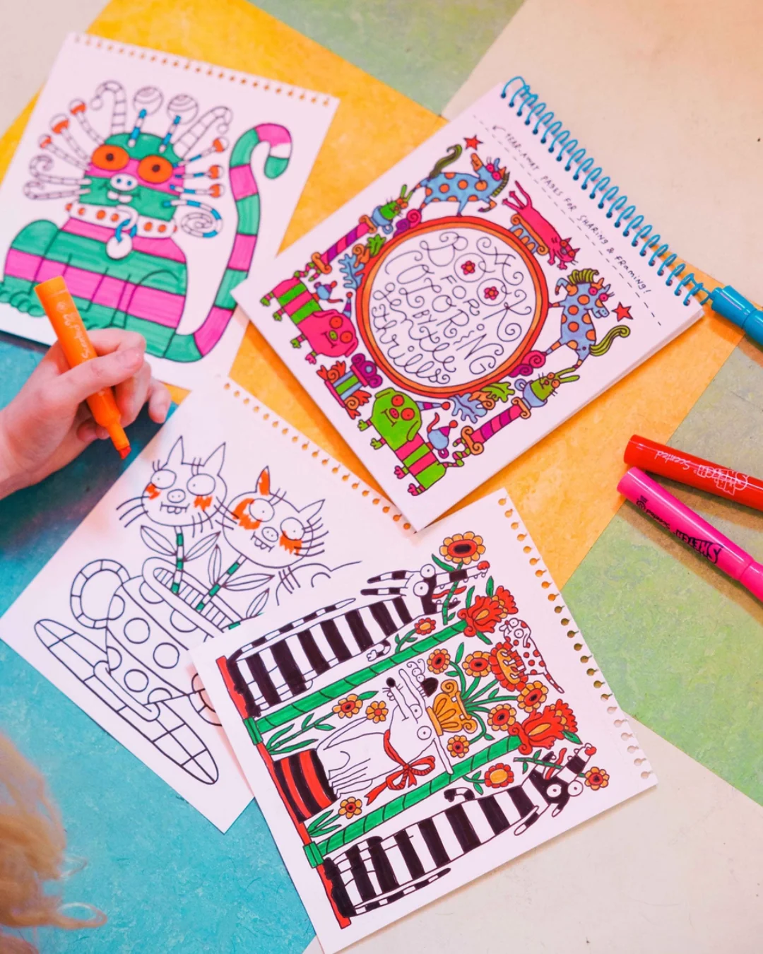 Gentle Thrills - Colouring Book - Image 2