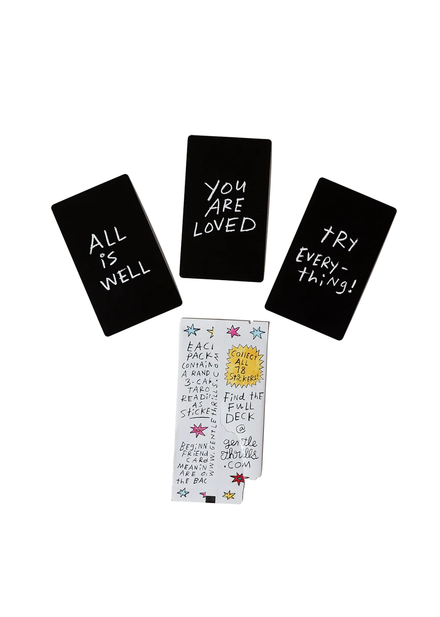 Gentle Thrills - Cowgirl Tarot Cards 3 Sticker Pack - Image 3