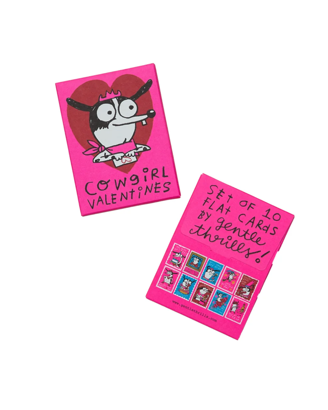 Gentle Thrills - Cowgirl Valentine Set