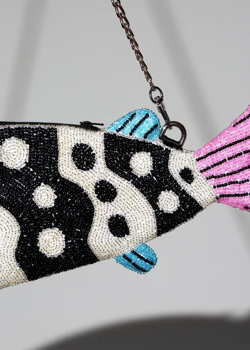 Gentle Thrills - Fish Baguette Purse - Image 3