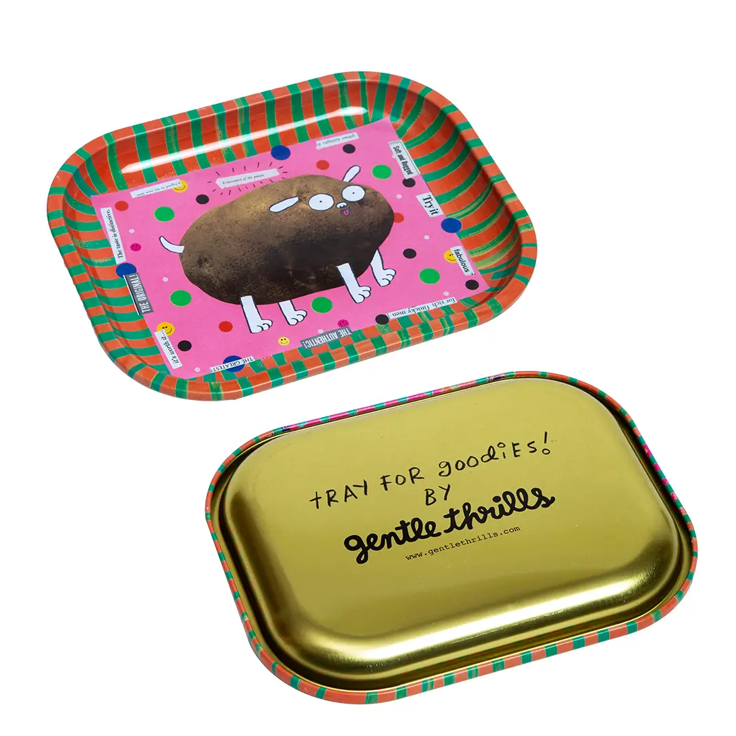 Gentle Thrills - Potato Metal Tray - Image 2