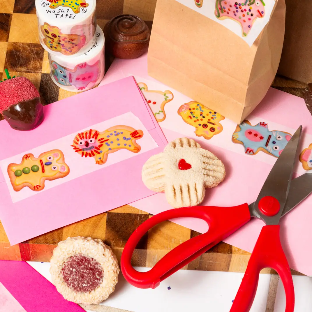 Gentle Thrills - Weird Cookies Washi Tape - Image 2